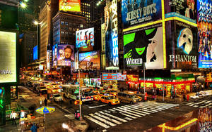 Times Square Crossing Wallpaper