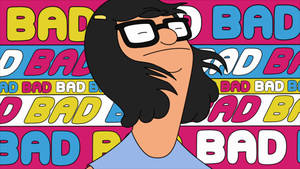 Tina Belcher Showcasing Her Unique Personality In A Classic Pose. Wallpaper