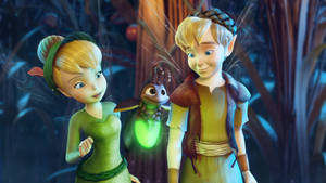 Tinker Bell And Terence Wallpaper