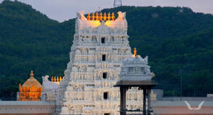 Tirupati Balaji Evening Temple Wallpaper