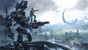 Titanfall 2 Science Fiction World Wallpaper