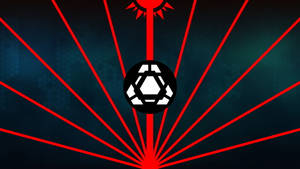 Titanfall Symbol Red Rays Wallpaper