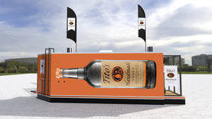 Titos Vodka Mobile Bar Wallpaper