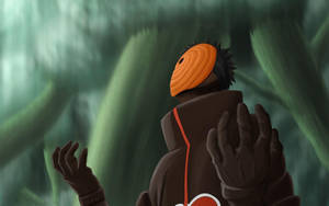 Tobi Naruto In Forest Wallpaper