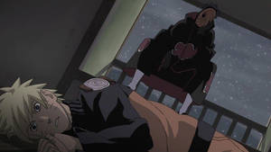 Tobi Naruto Watching Over Wallpaper