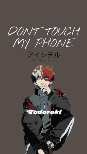 Todoroki Peace Sign Aesthetic My Hero Academia Wallpaper