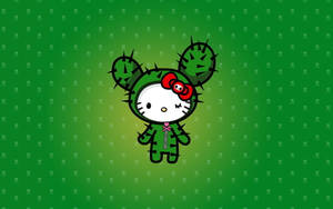 Tokidoki Cactus Hello Kitty Desktop Wallpaper