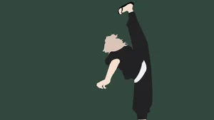 Tokyo Revengers Mikey Kick Laptop Wallpaper