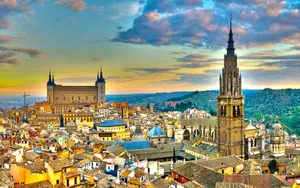 Toledo, Spain City-view Wallpaper