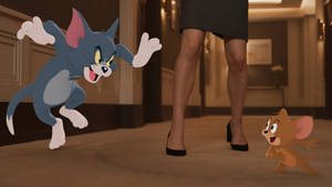 Tom And Jerry 4k Movie Wallpaper
