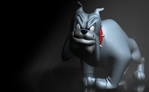 Tom And Jerry Spike Bulldog 3d Animation Wallpaper