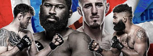 Tom Aspinall And Curtis Blaydes Poster Wallpaper