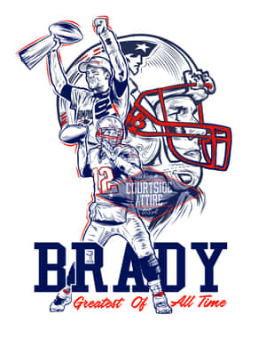 Tom Brady Proclaims Himself The Goat Wallpaper