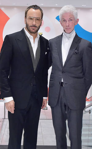 Tom Ford And Richard Buckley Wallpaper