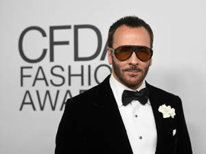 Tom Ford On Cfda Carpet Wallpaper