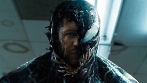 Tom Hardy Transformation As Venom Wallpaper
