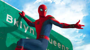 Tom Holland Is Reborn As The Web-slinging Superhero: Spider-man. Wallpaper