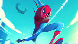 Tom Holland Reprises His Role As Spider-man In Sony's “spider-man Homecoming” Wallpaper