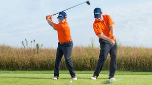 Tom Watson Wearing Orange Shirt Wallpaper