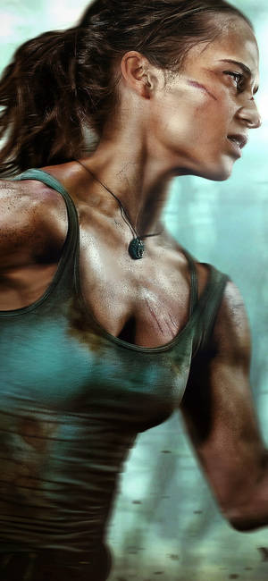 Tomb Raider Iphone Sexy Lara Croft Wallpaper
