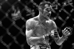 Tony Ferguson Black And White Shot Wallpaper