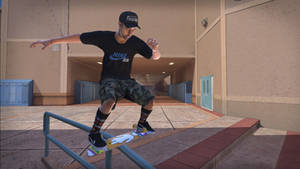 Tony Hawk Skater Hd Railing Stunt Wallpaper