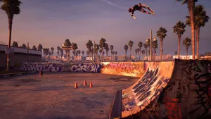 Tony Hawk Video Game Scene Wallpaper