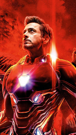 Tony Stark Armor Iron Man Phone Wallpaper