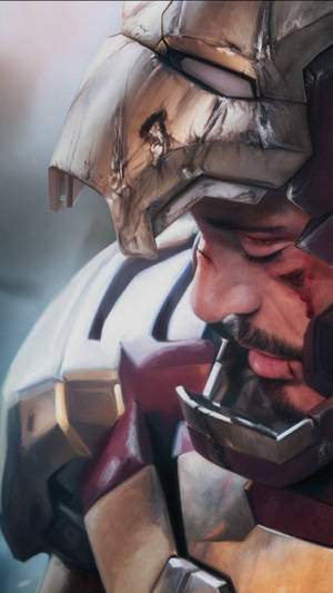 Tony Stark Iron Man Iphone Wallpaper