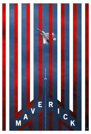 Top Gun Maverick Graphic Art Wallpaper