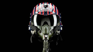 Top Gun Maverick Military Pilot Helmet Wallpaper