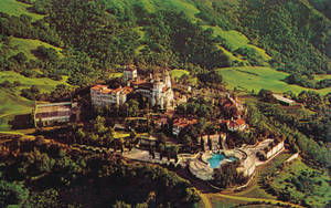 Top View Of The Entire Hearst Castle Wallpaper