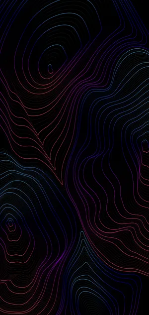 Topography Metallic Colors Wallpaper