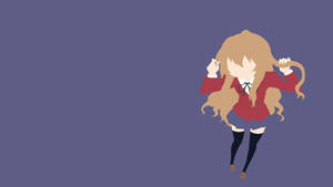 Toradora Taiga Vector Art Wallpaper