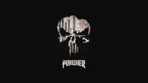 Torn Case File In Punisher Logo Wallpaper