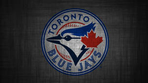 Toronto Blue Jays Dark Aesthetic Logo Wallpaper
