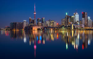 Toronto City Canada Skyscrapers Wallpaper