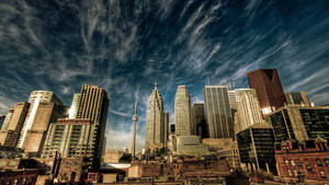 Toronto Cityscape Buildings Wallpaper