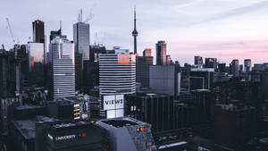 Toronto In A Good Weather Wallpaper