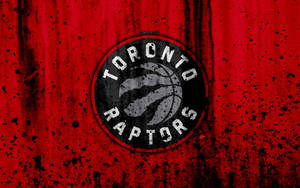 Toronto Raptors In Black And Red Wallpaper