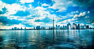 Toronto Waterfront Metropolis Buildings Wallpaper