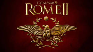 Total War Rome 2 Game Logo Wallpaper