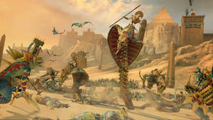 Total War Warhammer 2 Ancient War Wallpaper