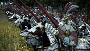 Total War Warhammer 2 Warriors On Horses Wallpaper