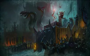 Total War Warhammer Dark Priestess Wallpaper