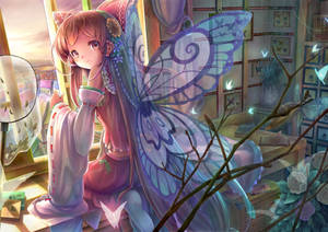 Touhou Game Fairy Hakurei Wallpaper