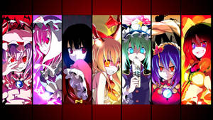 Touhou Project Anime Girls Wallpaper