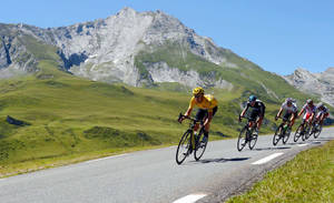 Tour De France Top Five Bikers Wallpaper