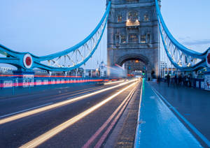 Tower Bridge Time-lapse Photography Wallpaper