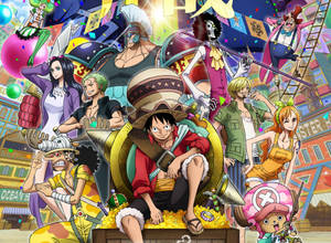 Town And Treasure One Piece Desktop Wallpaper
